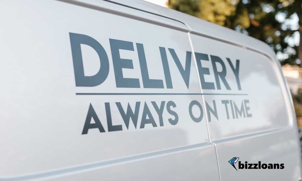 delivery van slogan