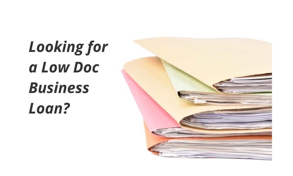 low doc business loan concept