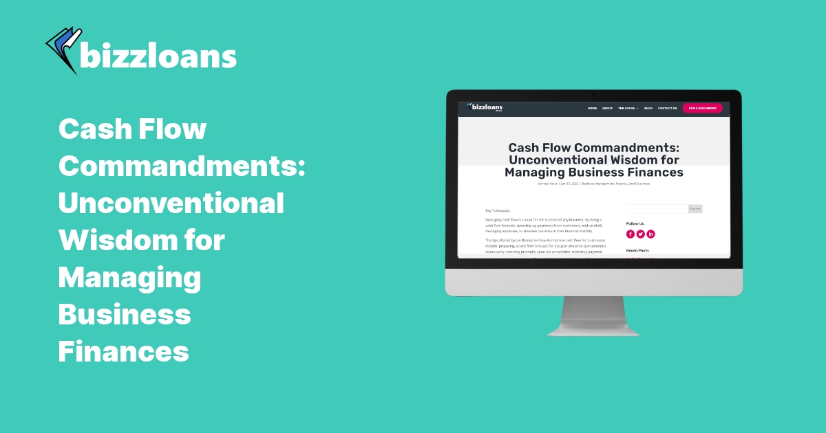 write a short subheading for this article: Title: Cash Flow Commandments: Unconventional Wisdom for Managing Business Finances Article Summary: This article discusses various tips for managing cash flow in business, from preparing a cash flow forecast to negotiating payment terms with suppliers and customers. It also provides an overview of the 10 Commandments of Cash Flow Management, which includes regularly updating cash flow forecasts, implementing clear credit control policies, regularly benchmarking suppliers, and knowing customers to protect cash flow. The article also examines ways to manage expenses and suggests alternative financing options for businesses. Finally, the article encourages entrepreneurs to proactively manage their company’s cash flow during uncertain times.