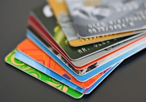 credit cards; business line of credit concept