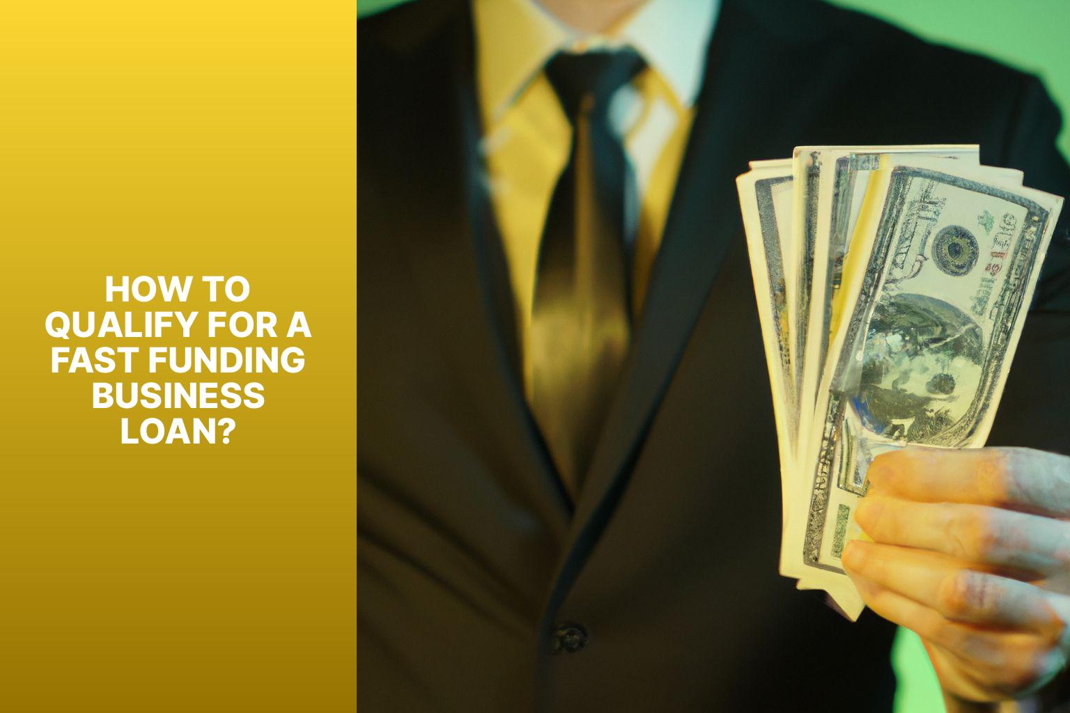 How to Qualify for a Fast Funding Business Loan? - Fast Track to Funding: Understanding Fast Funding Business Loans 