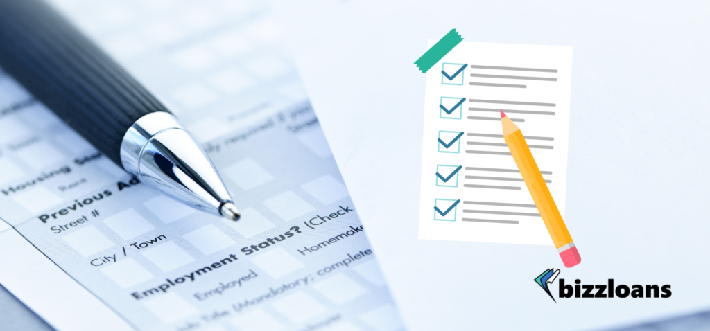 Form and checklist before you will be approve with loan
